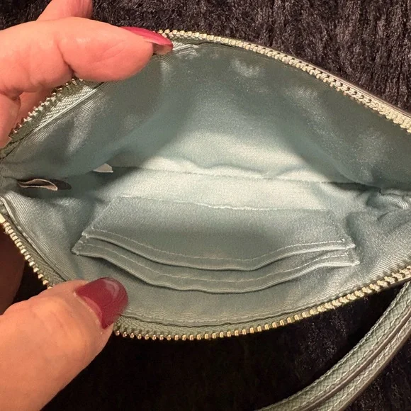 Coach Corner Zip Wristlet, NWOT - Picture 6 of 8